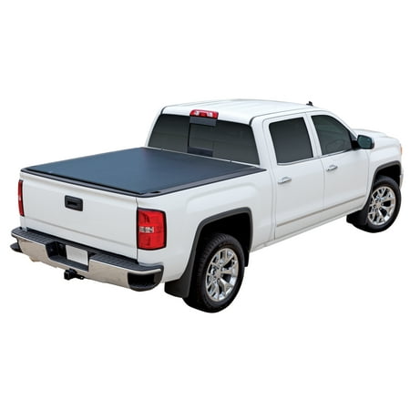 Aci Agricover Access Cover 91369 Tonneau Cover Vanish R Soft Roll Up Velcro Lockable Using Tailgate Handle Lock Black Vinyl Walmart Canada