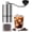 Sliver, variant on TrendMallOasis Adjustable Manual Coffee Bean Grinder, Ceramic Burr Mill for Espresso & French Press