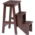 thumbnail image 4 of FeGemax Step Stool, 24-Inch, Cappuccino, 4 of 8