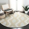 thumbnail image 2 of SAFAVIEH Wyndham Victoria Wavy Chevron Wool Area Rug, Blue/Multi, 8' x 10', 2 of 10