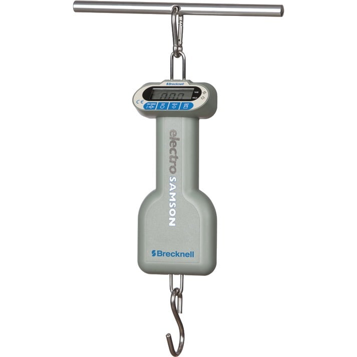 Brecknell ElectroSamson Digital HandHeld Scale, 99lb Capacity, Official Scale of Major League