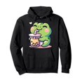 thumbnail image 1 of Cute Frog Bubble Tea Boba Chandail à Capuchon - Pull Confortable pour un Look Amusant et Stylé, 1 of 1