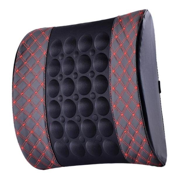 Cojín de silla de seguridad Cola 12V Almohada de soporte lumbar para automóvil