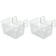 thumbnail image 3 of 2 cestas colgantes para baño, sin perforaciones, para artículos diversos., 3 of 7