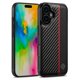 thumbnail image 1 of LC.IMEEKE For iPhone 17 Case Carbon Fiber Texture Leather + TPU + EVA Phone Cover, 1 of 5