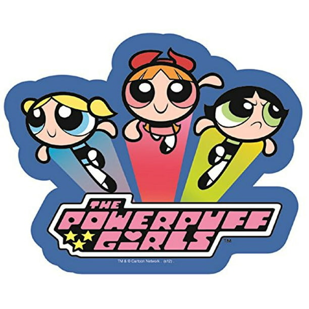 Sticker Powerpuff Girls 3 Girls Fly Walmart Com Walmart Com