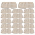 thumbnail image 3 of KAKOWELY 25 platos desechables para tacos con acompañamientos para mojar, soporte para tacos, bandeja para servir tortillas, suministros para fiestas mexicanas., 3 of 4