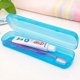 thumbnail image 2 of Juego de 4 cajas de almacenamiento rectangulares, transpirables y antibacterianas para cepillos de dientes, 2 of 4