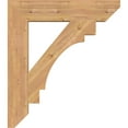 thumbnail image 3 of Ekena Millwork 5 1/2"W x 30"D x 34"H Merced Slat Smooth Bracket, Western Red Cedar, 3 of 4