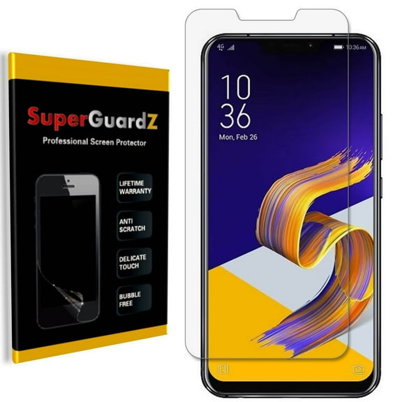 [8-Pack] For Asus ZenFone 5Z SuperGuardZ Screen Protector, Anti-Glare, Matte, Anti-Fingerprint, Anti-Scratch