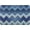 Gradient Blue Denim, variant on Gold Sequin Sparkle Print All-Season Indoor Outdoor Doormat,Multi-Functional and Stylish Home Decor