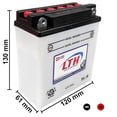 thumbnail image 2 of LTH MOTOBATERIA 5L B, 2 of 5