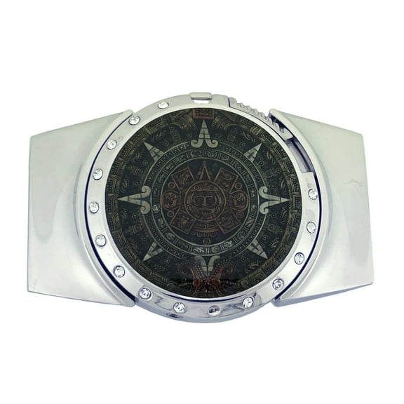 Aztec Calendar Removable Lighters Belt Buckles FAST SHIPPING FROM USA MEN WOMEN WESTERN COWBOY