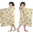 thumbnail image 4 of Colorful Sun Moon Star Planet Pattern Hooded Bath Towel，50"x30" for Ages 3 To 12 Kids, Quick Dry Lightweight Soft Microfiber Hood Beach Towel Cover Up for Kids, 4 of 7