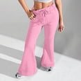 thumbnail image 2 of Cargo Sweatpants for Women Plus Size Cargo Pants for Women Womens Wide Leg Sweatpants Capri Pants for Women Plus Size Women's Pants Casual Womens Cargo Work Pants, 2 of 7