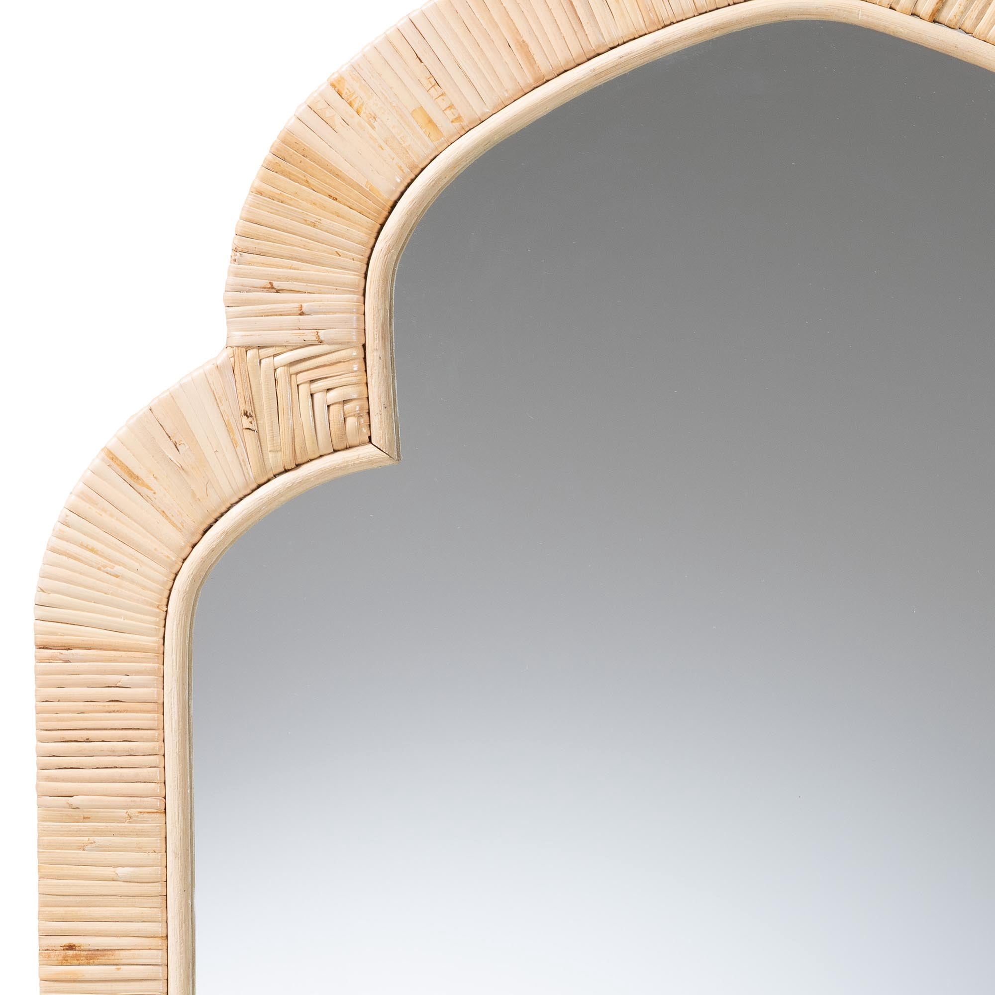 bali & pari Plautilla Boho Mirror, Natural