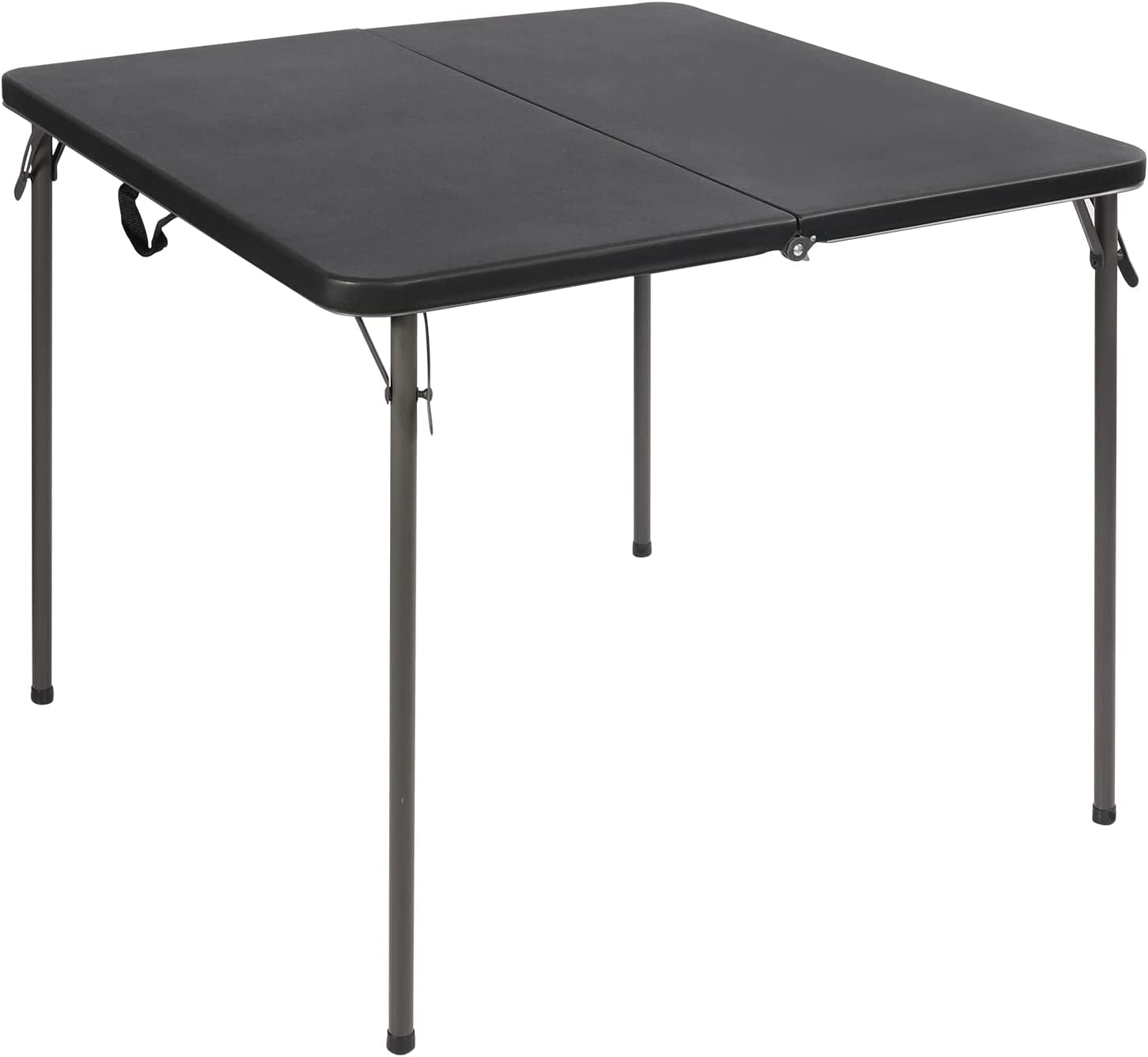 REDCAMP 34" Square Folding Card Table with Resin Top, Portable Fold in