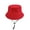 Red, variant on Sun Hats for Men Women Breathable Wide Bucket Hat Chin rap Summer Sun Protection Protection Fishing for Gardening mping Beach