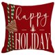 thumbnail image 3 of fundas de almohada de Navidad , funda de almohada de lino rústico para festividades,rojo y blanco, para sofá, sillón, decoración de Navidad(C)(4 piezas), 3 of 5