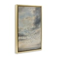 thumbnail image 2 of Stupell Industries Traditional Birds in the Clouds at Dusk Gold Floating Frame Canvas Art, 21 x 31, by Petals Prints Design, 2 of 8