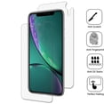 thumbnail image 2 of For iPhone XR [2-PACK BISEN] Ultra Clear FULL BODY [Front + Rear] Screen Protector, Anti-Scratch, Anti-Shock, 2 of 3
