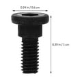 thumbnail image 2 of NUOLUX 10Ud Tornillos Hexagonal Socket Negro Para Reparación Máquina Acero Carbono, 2 of 7