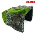 thumbnail image 2 of Reptiles Habitat Decoration Hiding Cave Fish Turtle Tank Basking Ornament, 2 of 6