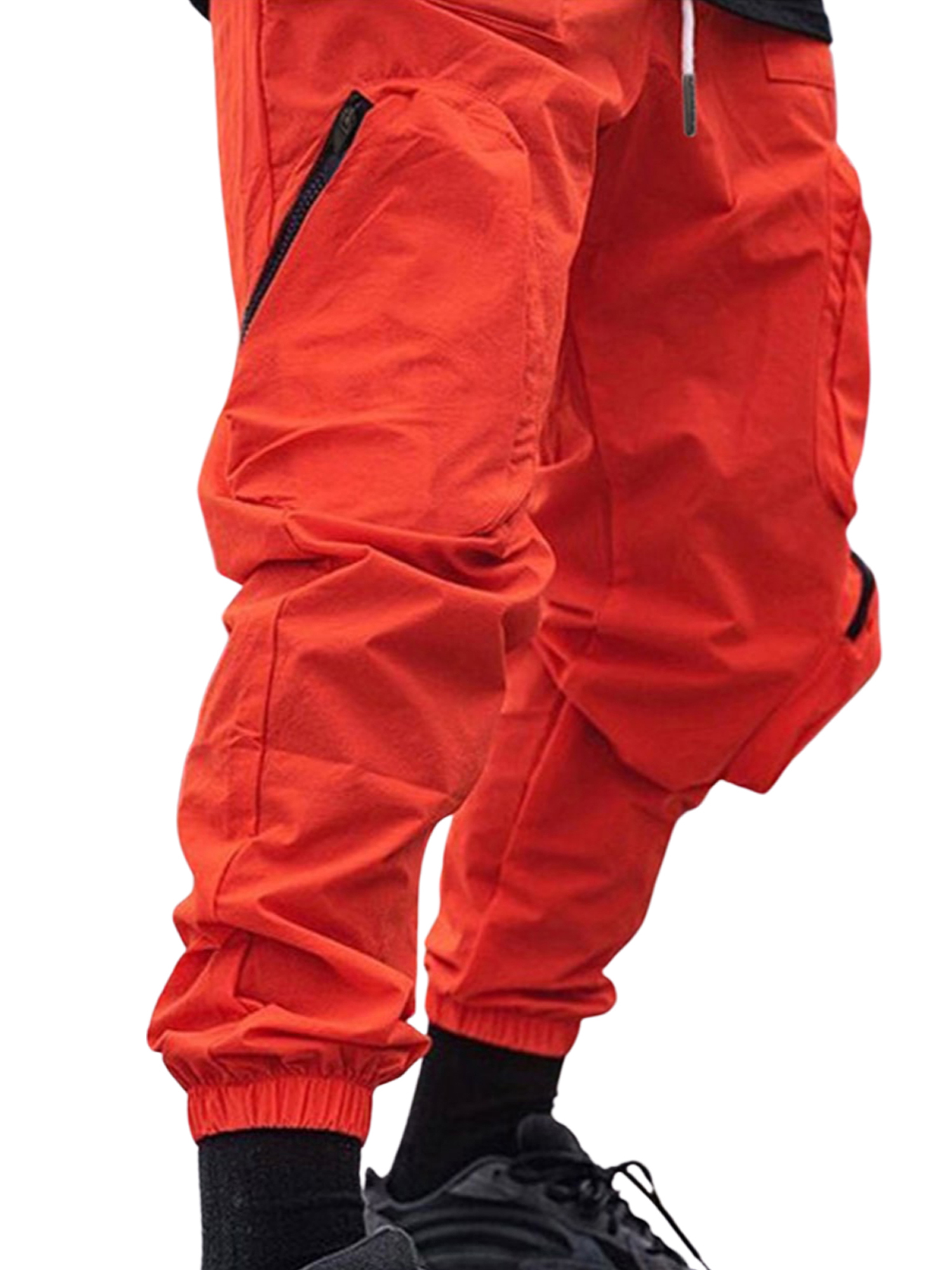 JBEELATE Men's Joggers Punk Cargo Baggy 