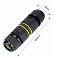 thumbnail image 2 of Mistaha Outdoor Electrical Cable Connector IP68 Waterproof Junction Box External Cord Boxes for 4-pin Cables, 2 of 8
