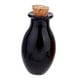 thumbnail image 4 of Pequeños frascos de vidrio, frascos de deseos, botella de mensajes, pequeñas botellas de vidrio con tapones de corcho para recuerdos de Baby Shower, Negro, 4 of 8