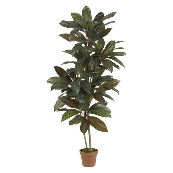 Nearly Natural 5' Cordyline Artificial Plant (Real Touch), Green