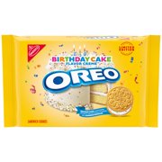 Pack of 2 OREO Limited Edition Golden Birthday Cake Creme Sandwich Cookies, 10.68 oz (Package May Vary)