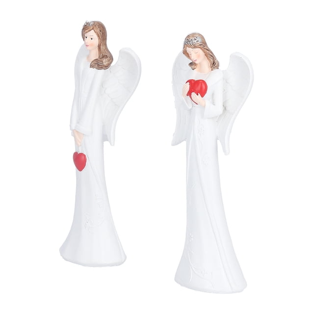 Estatua De ángel, Adorno De Escritorio Práctico, Mano De Obra Fina Para Aniversario Para Dormitorio Para Boda Para Estudio ANGGREK B800103AB S 14,3x5,5 cm