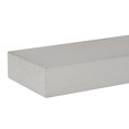 thumbnail image 4 of CosmoLiving by Cosmopolitan 24", 12", 6"W 3-Tier White Wall Shelf (3 Count), 4 of 8