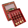 thumbnail image 1 of Stainless Steel Spoon Fork, Flatware with Gift Box, Reusable Christmas Forks and 4pcs, 1 of 9