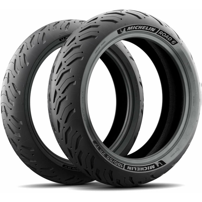 Michelin Road 6 GT Rear Tire 180/55/ZR17 (51006) - Enhanced Wet