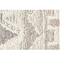 thumbnail image 3 of Feizy Asher Transitional Distressed, Ivory/Tan/Gray, 2' x 3' Accent Rug Sheen Fade Resistant Bohemian & Eclectic Moroccan Design Carpet for Living Dining Bed Room, 3 of 6