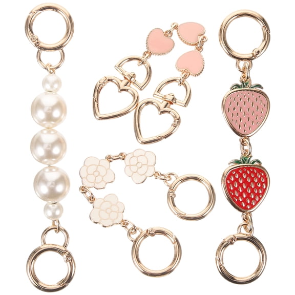 PBPBOX 1 Set of Purse Chains Extender Stainless Steel Assorted Color for Women DIY Projects