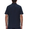 thumbnail image 2 of Sierra Design Men’s Short Sleeve Woven Shirt (Blue, X-Large), 2 of 3