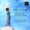 thumbnail image 2 of SGX NYC Play It Big Volumizing Finishing Hair Spray, for All Hair Types, 6.5 oz, 2 of 7