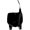 Black, variant on UFO Front Number Plate KX Green KA02742026