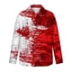 thumbnail image 3 of Men's Summer New Loose Print Long Sleeve Shirt Cardigan Beach Shirt M, 3 of 4