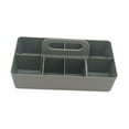 thumbnail image 2 of Caja organizadora apilable portátil con 8 compartimentos, divisor para bricolaje y limpieza. Gris, 2 of 9