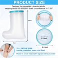 thumbnail image 4 of Waterproof Leg Cast Cover for Shower Adult, 4 of 5