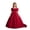 Red, variant on Satin Fl𝐨wer Girl Dress Off Shoulder First Communion Dress Floor Length Ball Gown Dress Kids Bow Princess Formal Dresses