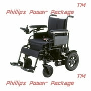 Drive - Cirrus Plus EC Folding Power Wheelchair, 16" Seat - PHILLIPS POWER PACKAGE TM - $500 VALUE