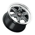 thumbnail image 2 of Weld S156 15x10 Ventura 6 Drag 6x139.7 ET38 BS7.00 Gloss BLK MIL DIA 106.1 - S156B0084P38, 2 of 3
