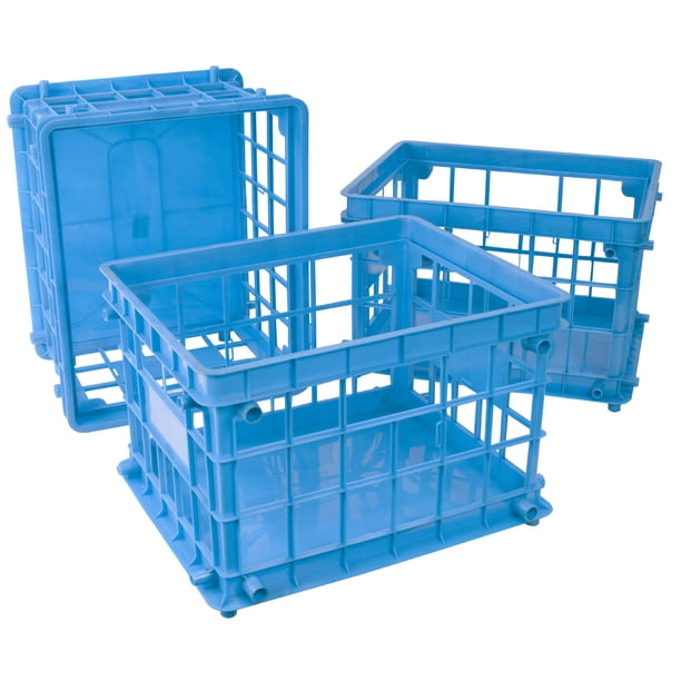 Storex Large Storage And Transport File Crate, Fits Letter/Legal