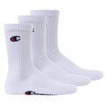 thumbnail image 4 of Champion Unisex Calcetines, 6 Pares - Crew Socks Basic Negro/blanco EU 43-46, 4 of 7