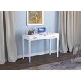 thumbnail image 1 of Safdie & Co. Vanity Desk Table Multifunctional 40inch White with 2 Drawers and 1 Foldable Mirror for Living Room, Dressing Room or Bedroom, 1 of 4